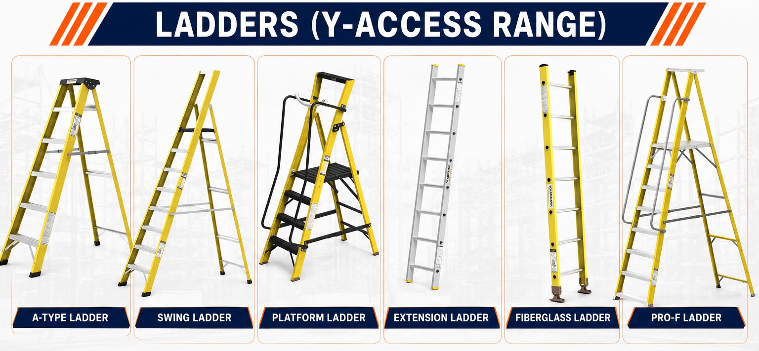 Ladders — Y-Access Range products